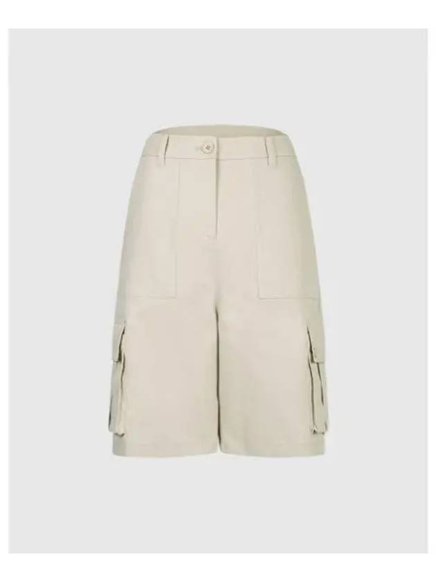 TRAVISMATHEW Women s Cargo Pants Beige - TRAVIS SCOTT - BALAAN 1