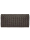 Intrecciato Continental Long Wallet Espresso - BOTTEGA VENETA - BALAAN 2