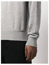 Brushed Back Cotton Blend Sweatshirt Melange - TOM FORD - BALAAN.