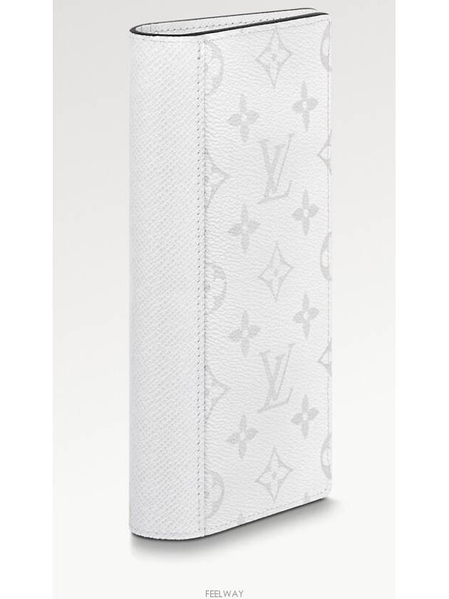 Brazza Long Wallet White - LOUIS VUITTON - BALAAN 5