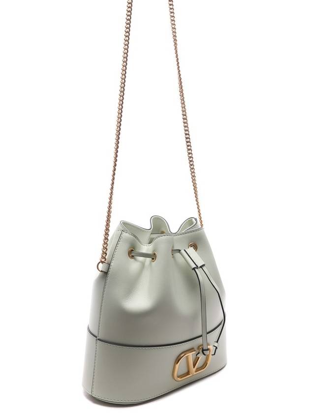 Women's V Logo Bucket Chain Cross Bag 4W0P0T83 HPF Y9V 24S - VALENTINO - BALAAN 3