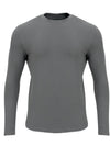 Maverick Men's Muscle Fit Plain Long Sleeve T-Shirt NO1 Charcoal Gray - MAVRK - BALAAN 2