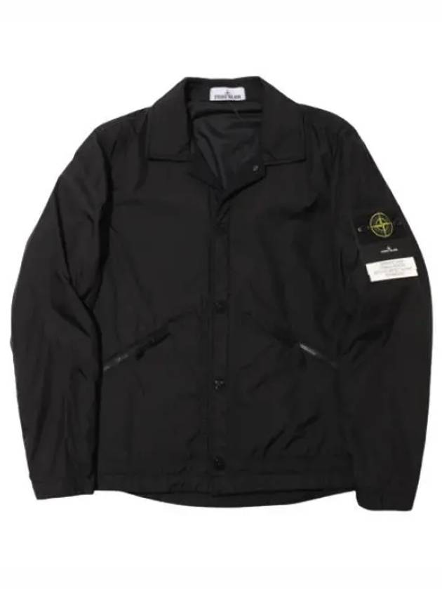 Crinkle Labs Badge Polartec Snap Button Jacket Men - STONE ISLAND - BALAAN 1