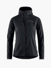 Women's Nal Hooded Windbreaker Black - KLATTERMUSEN - BALAAN 2