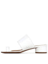 Women's Tabi Bold Strap Hanna Mule White - MAISON MARGIELA - BALAAN 3