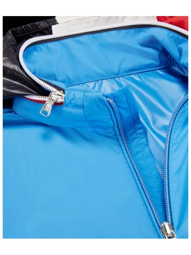 Farlak Hooded Jacket Sky Blue - MONCLER - BALAAN 5