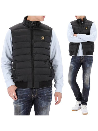 Circuit Logo Patch Padded Vest Black - BELSTAFF - BALAAN 2