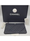 Classic Caviar Large Clutch Black A82552 - CHANEL - BALAAN 10