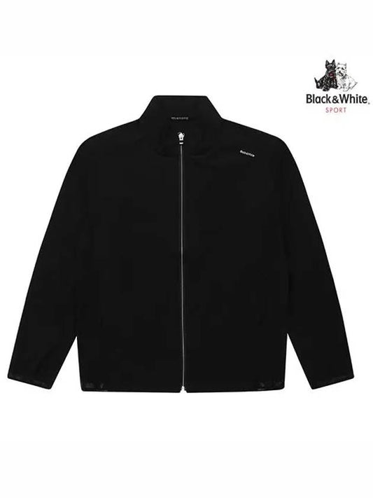 back logo punching jumper 1100GCWSBLACK - BLACK&WHITE - BALAAN 1