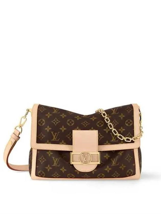 Dauphine Soft GM Monogram Canvas Shoulder Bag Brown - LOUIS VUITTON - BALAAN 2