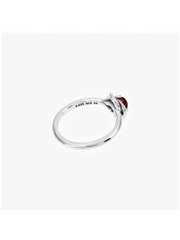 July Birthstone Eternity Circle Ring Silver - PANDORA - BALAAN 5