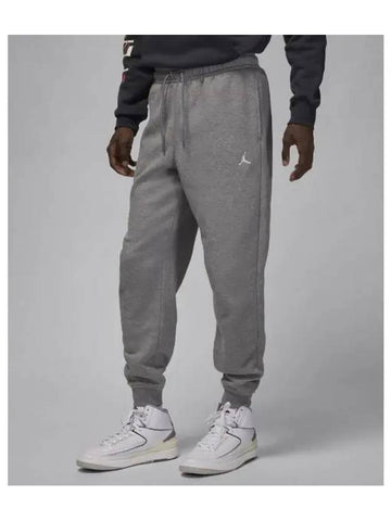 Jordan Brooklyn Fleece Track Pants Carbon Header - NIKE - BALAAN 1