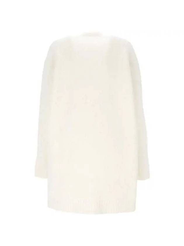 Cashmere Blend Long Cardigan White - FABIANA FILIPPI - BALAAN 3