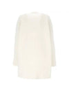 Cashmere Blend Long Cardigan White - FABIANA FILIPPI - BALAAN 3