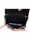 Gossip BB Logo Crocodile Chain Shoulder Bag Black - BALENCIAGA - BALAAN 7