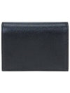 Vara Bow Gloss Flap Half Wallet Black - SALVATORE FERRAGAMO - BALAAN 5