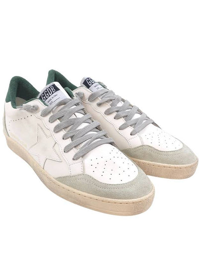 Ball Star Leather Low Top Sneakers White - GOLDEN GOOSE - BALAAN 2