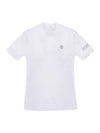 Women's Golf Roll Neck Short Sleeve T-Shirt White - HYDROGEN - BALAAN 1