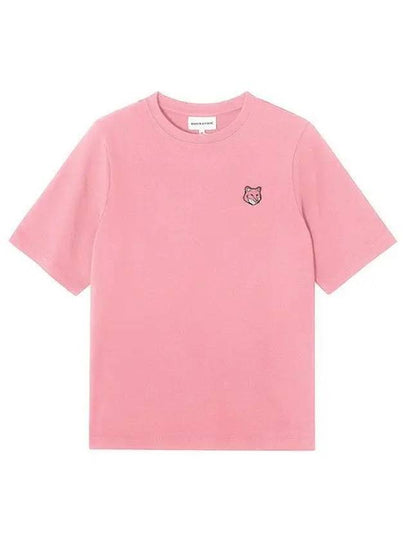 Bold Fox Head Patch Comfort Short Sleeve T-Shirt Rosebud - MAISON KITSUNE - BALAAN 2