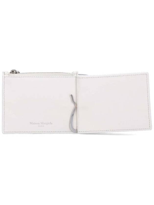 Stitch Money Clip Card Wallet White - MAISON MARGIELA - BALAAN 3