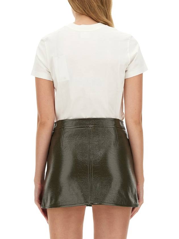 T-SHIRT IN COTONE - COURREGES - BALAAN 7