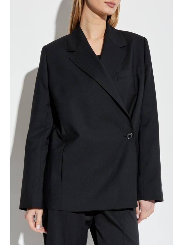 Kenzo Double-breasted Blazer, Women's, Black - KENZO - BALAAN 3