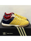 Samba Suede Low Top Sneakers Navy Yellow - ADIDAS - BALAAN 8