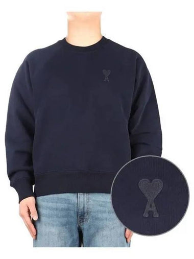 Men s Heart Logo Sweatshirt 271676 - AMI - BALAAN 1