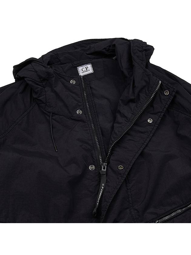 Lens Wappen Hooded Jacket Black - CP COMPANY - BALAAN 9