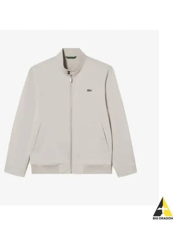 Men s Harrington Jacket Light Beige - LACOSTE - BALAAN 1