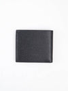 Grainy Leather TB Half Wallet Black - BURBERRY - BALAAN 3