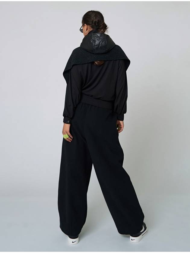 Slung Track Pants Black - ATHPLATFORM - BALAAN 10