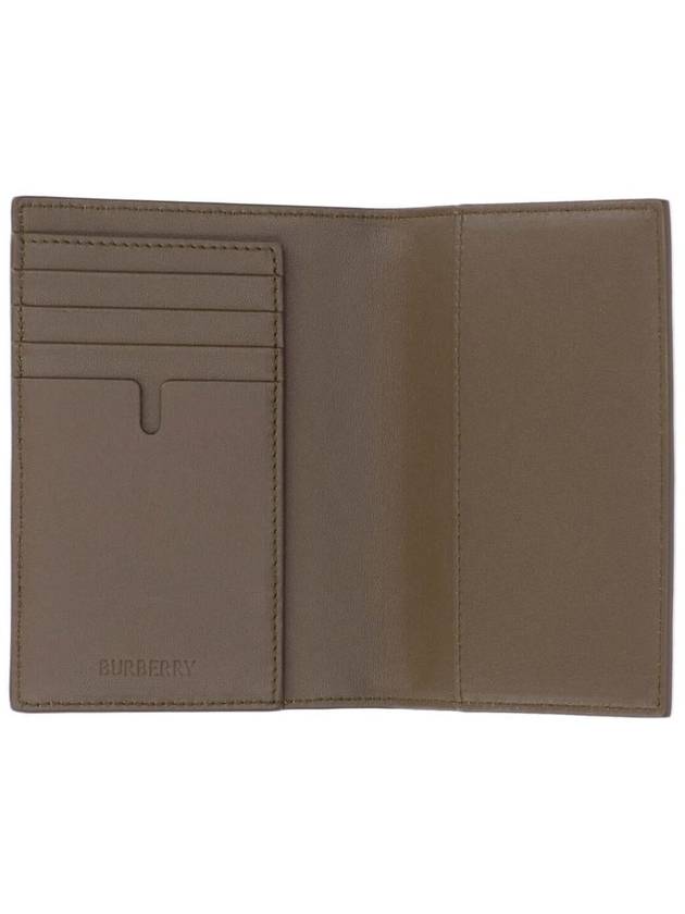 Check Passport Wallet Beige - BURBERRY - BALAAN 3