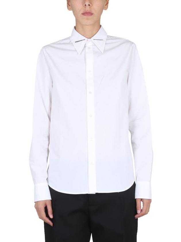 Long Sleeve Shirt White - BOTTEGA VENETA - BALAAN 2