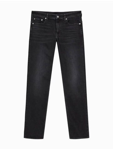 Jeans Body Fit Denim Jeans Black - CALVIN KLEIN - BALAAN 1