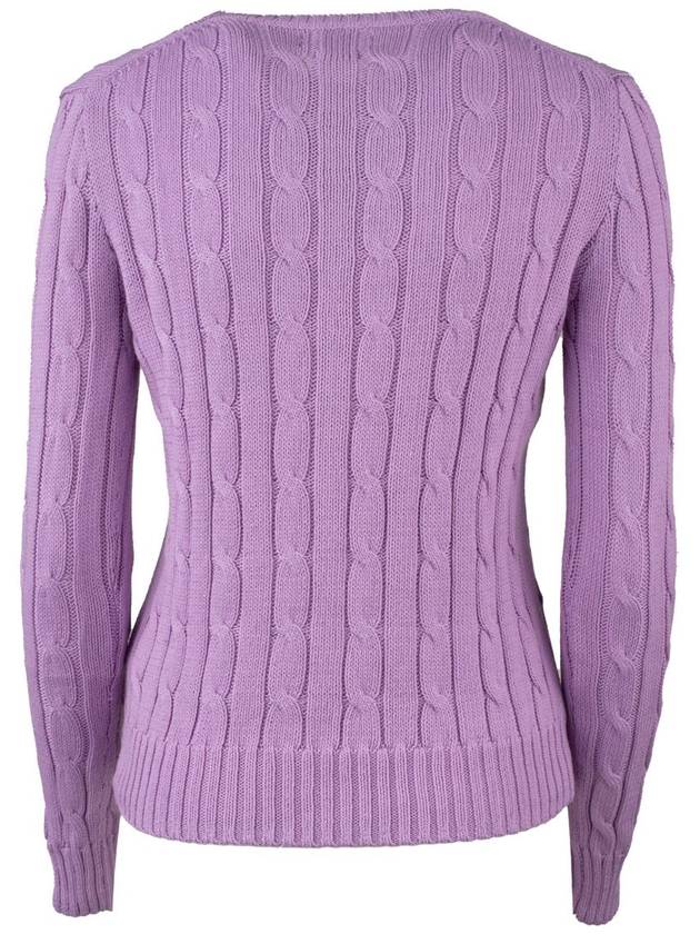 Ralph Lauren Plaited Cotton Crewneck Pullover - RALPH LAUREN - BALAAN 3