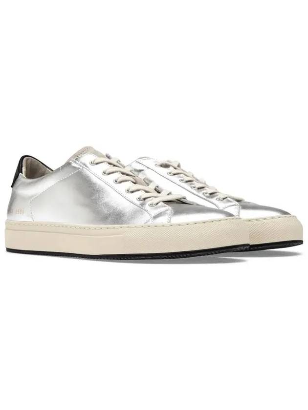 Retro Low Top Sneakers Silver - COMMON PROJECTS - BALAAN 5