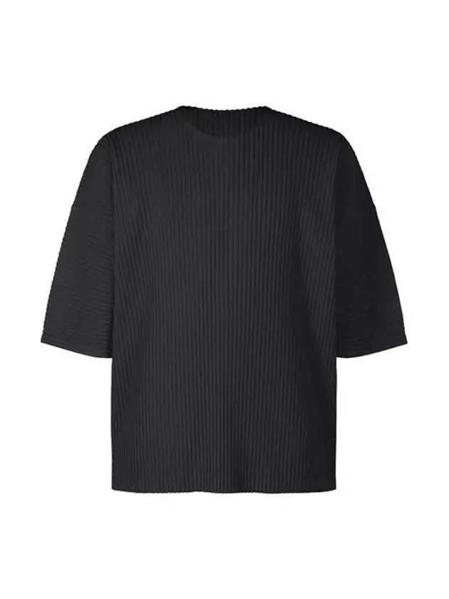 MC July Short Sleeve T-Shirt Black - ISSEY MIYAKE - BALAAN 2