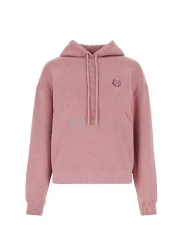 Bold Fox Head Patch Comfort Hoodie Pink - MAISON KITSUNE - BALAAN 2