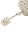 Matelasse Nappa Leather Mini Bag White - MIU MIU - BALAAN 8