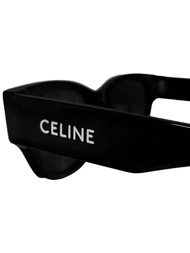 Eyewear Monochrome Acetate Sunglasses Black - CELINE - BALAAN 9