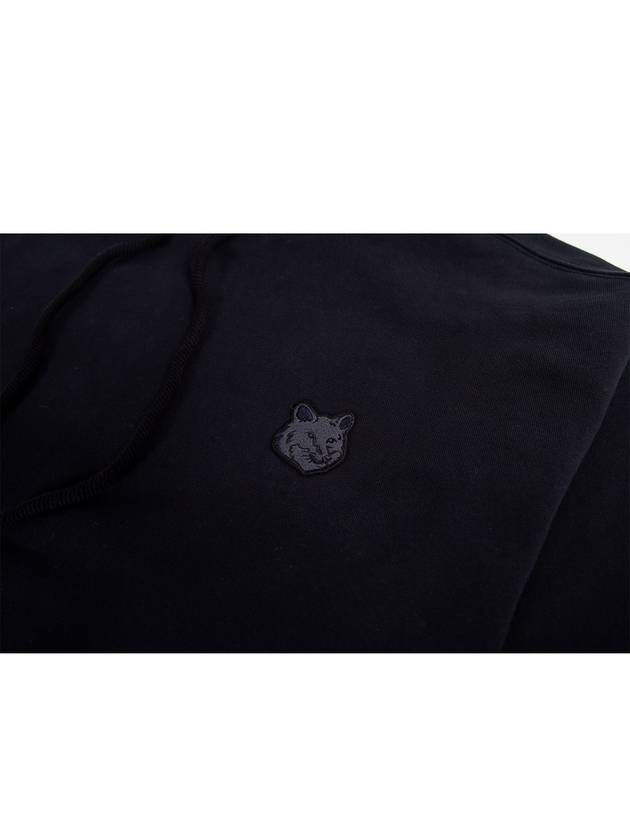 Bold Fox Head Patch Oversize Hoodie Black - MAISON KITSUNE - BALAAN 9