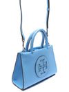 Ella Bio Mini Tote Bag Blue - TORY BURCH - BALAAN 4