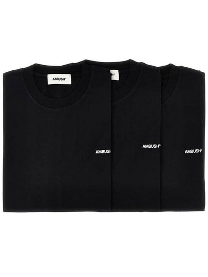 Short Sleeve T-Shirt BMAA035F23JER001 1000 BLACK - AMBUSH - BALAAN 2