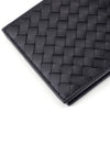 Intrecciato Weaving Half Wallet Dark Navy - BOTTEGA VENETA - BALAAN 5