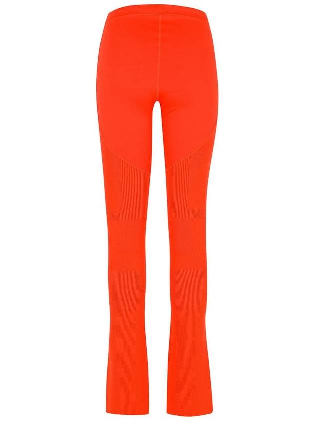 Adidas By Stella McCartney 'Yoga' Red Polyester Blend Leggings - ADIDAS - BALAAN 3