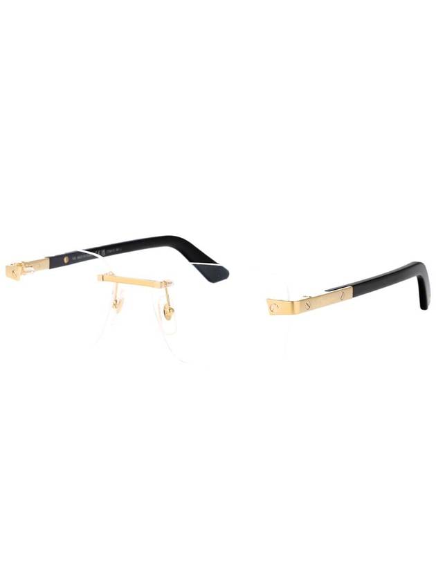 Sunglasses CT0411O 001 GOLD - CARTIER - BALAAN 3