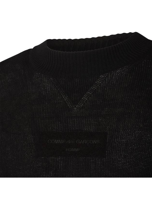 Comme Des Garcons Homme Sweaters Black - COMME DES GARCONS - BALAAN 5