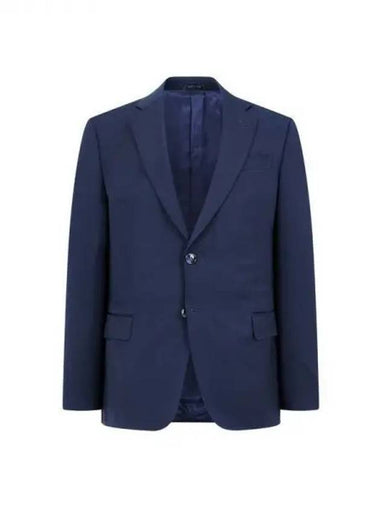 Men s wool no cheat single suit jacket navy 271882 - GIORGIO ARMANI - BALAAN 1