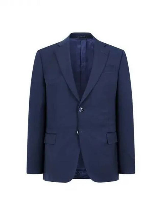 Men s wool no cheat single suit jacket navy 271882 - GIORGIO ARMANI - BALAAN 1